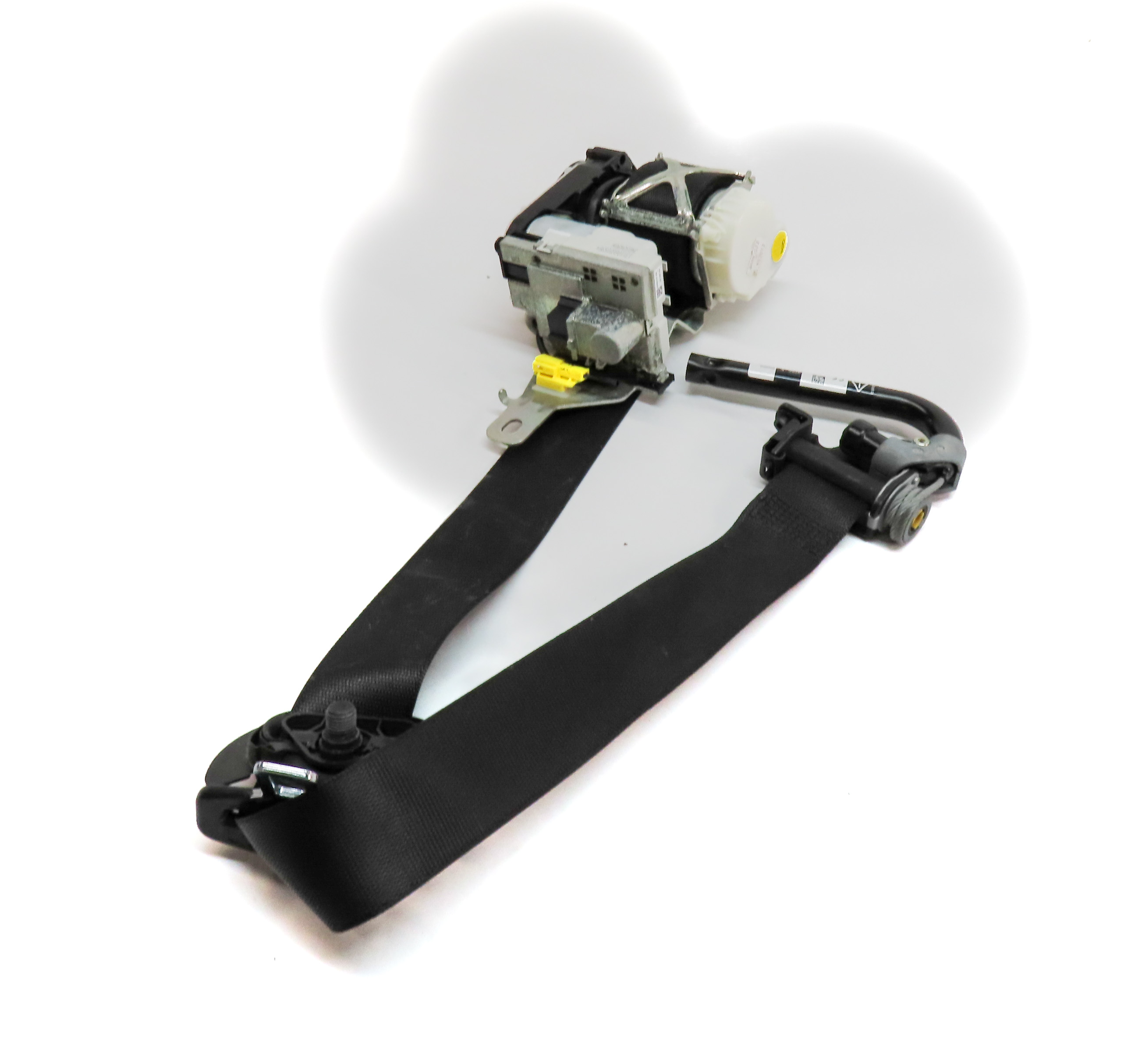 12-16 MERCEDES GL CLASS (X166) FRONT RIGHT PASSENGER SEATBELT RETRACTOR (Black) — exact item pictured